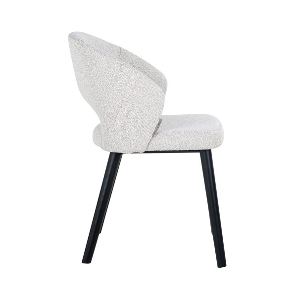 Stoel Savoy white bouclé (Copenhagen 900 Bouclé White) - Afbeelding 2