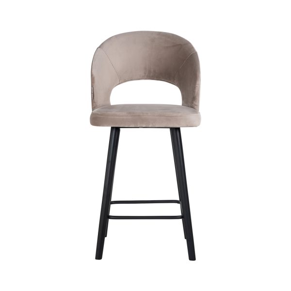 Counterstoel Savoy khaki velvet (Quartz Khaki 903) - Afbeelding 4