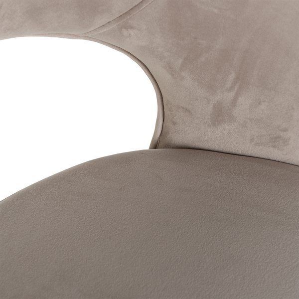 Counterstoel Savoy khaki velvet (Quartz Khaki 903) - Afbeelding 7
