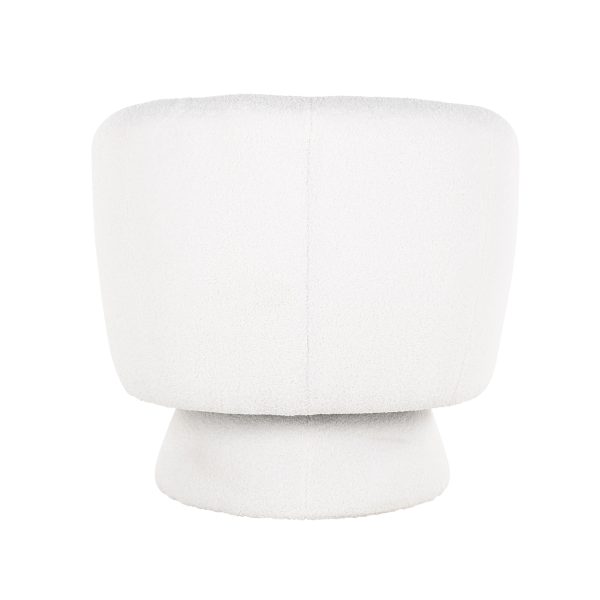Draaifauteuil Senna white furry (Himalaya 900 white furry) - Afbeelding 3