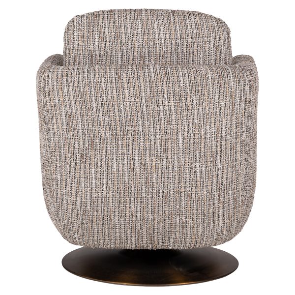 Draaifauteuil Turner beige coco (Beige) - Afbeelding 3