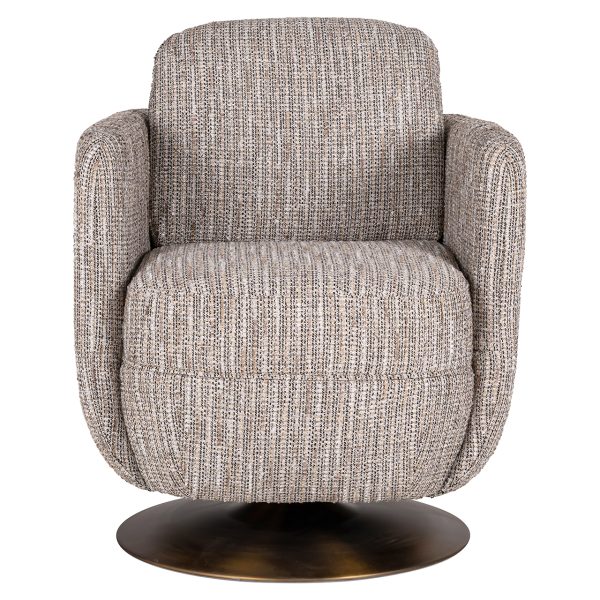 Draaifauteuil Turner beige coco (Beige) - Afbeelding 4