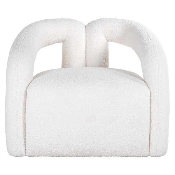 Fauteuil Dana white furry (Himalaya 900 white furry) - Afbeelding 4