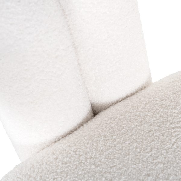 Fauteuil Dana white furry (Himalaya 900 white furry) - Afbeelding 7