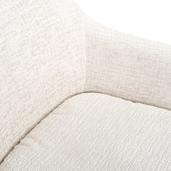 Draaistoel Lisonne cream fusion (Fusion cream 02) - Afbeelding 7