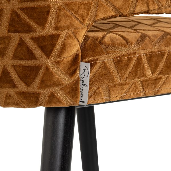 Counterstoel Indigo gold triangle (Triangle 2013 old gold) - Afbeelding 6