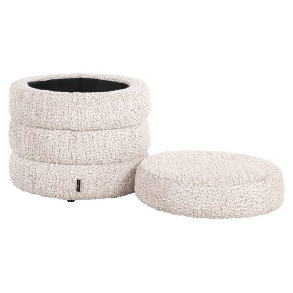 Poef Adele lovely cream (Be Lovely 11 Cream) - Afbeelding 4