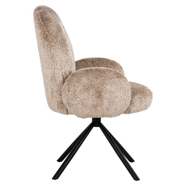 Draaistoel Jolie natural sheep (Sheep 01 nature) - Afbeelding 2