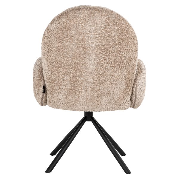 Draaistoel Jolie natural sheep (Sheep 01 nature) - Afbeelding 3