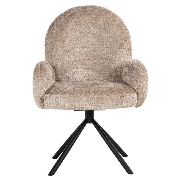 Draaistoel Jolie natural sheep (Sheep 01 nature) - Afbeelding 4