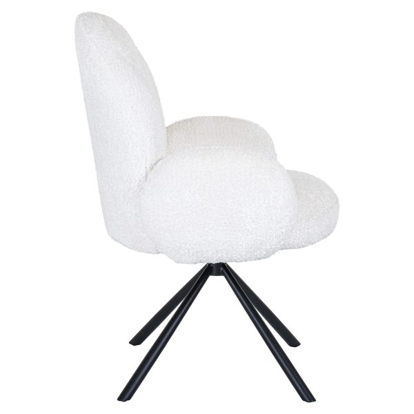 Draaistoel Jolie white sheep (Sheep 02 white) - Afbeelding 2