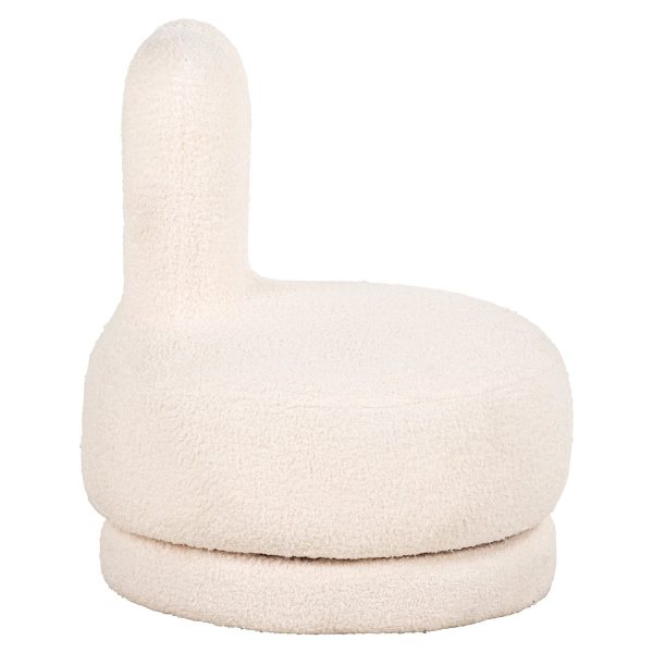 Kinderstoel Bunny white teddy (Teddy 14 White) - Afbeelding 2