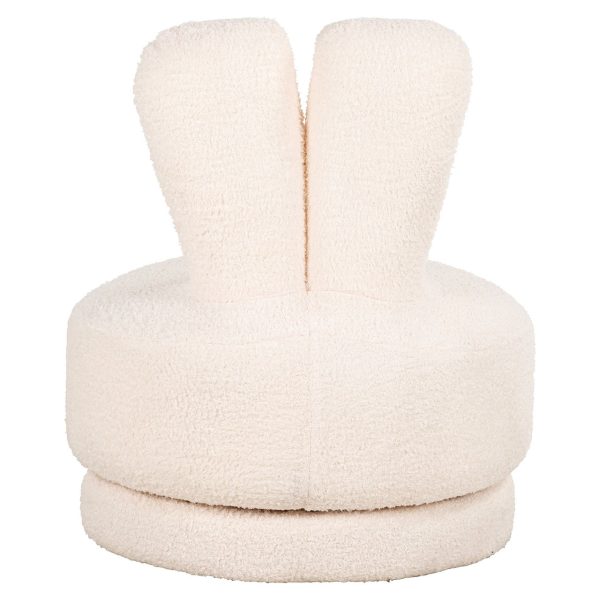 Kinderstoel Bunny white teddy (Teddy 14 White) - Afbeelding 3
