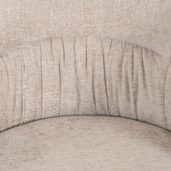 Draaistoel Olivia natural miami (Miami 01 Natural) - Afbeelding 8