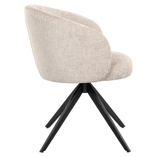 Draaistoel Olivia natural miami (Miami 01 Natural) - Afbeelding 2
