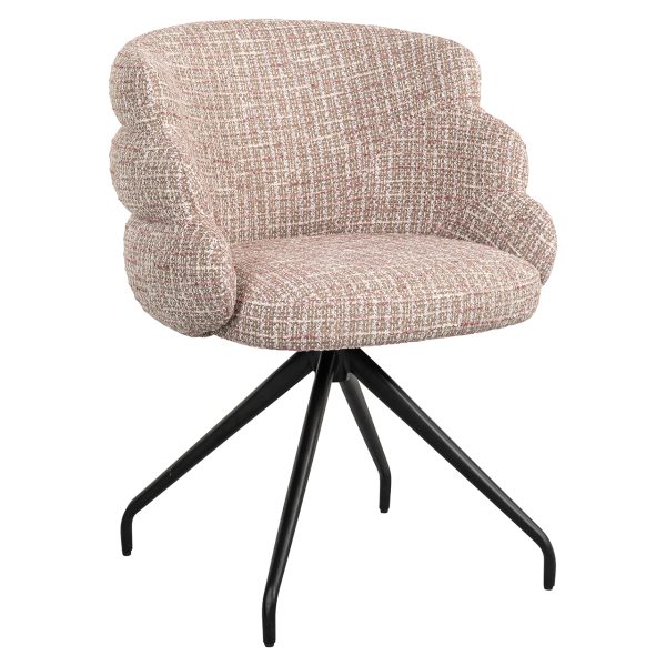 Draaistoel Kayla trendy rose (Be trendy 1673 rose)