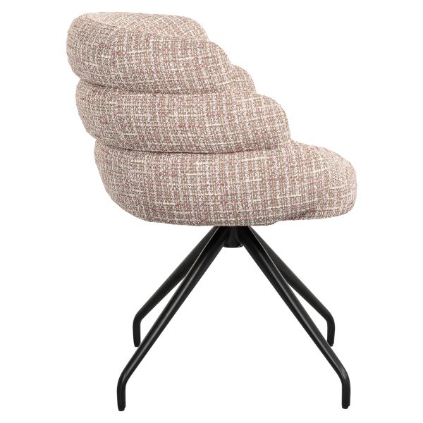 Draaistoel Kayla trendy rose (Be trendy 1673 rose) - Afbeelding 2