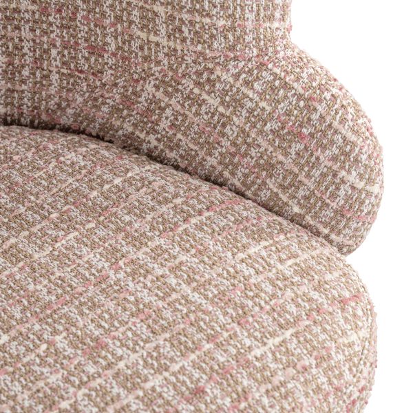 Draaistoel Kayla trendy rose (Be trendy 1673 rose) - Afbeelding 7