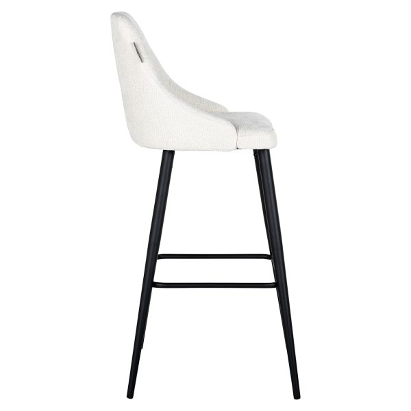 Bar stoel Brooke white unicorn (set van 2) (Unicorn 02 white) - Afbeelding 2
