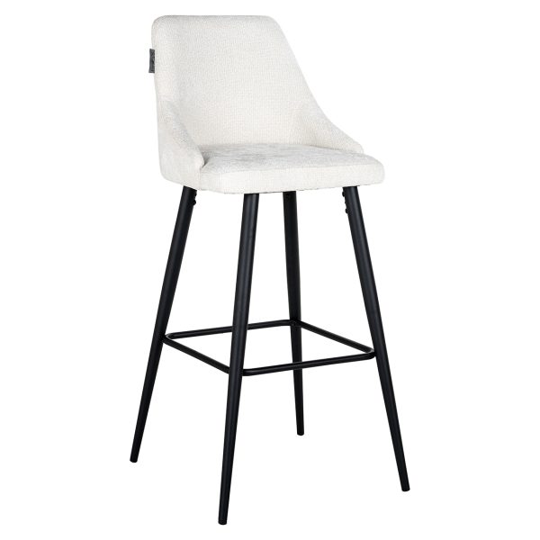 Bar stoel Brooke white unicorn (set van 2) (Unicorn 02 white) - Afbeelding 4