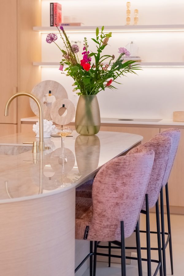 Decoratieve standaard Manou groot (Beige) - Afbeelding 9
