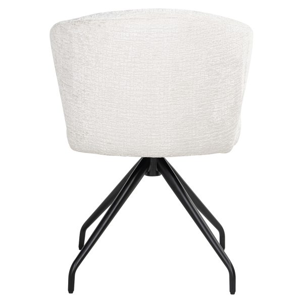 Draaistoel Milly cream fusion (Fusion cream 02) - Afbeelding 3