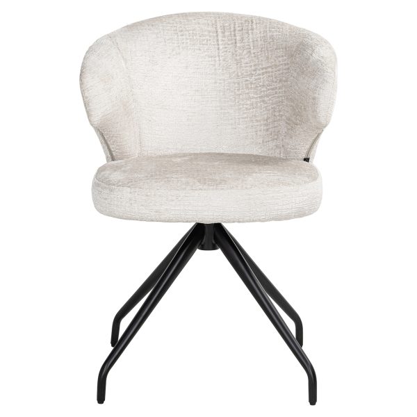 Draaistoel Milly cream fusion (Fusion cream 02) - Afbeelding 4