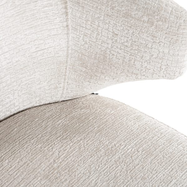Stoel Xandra cream fusion (Fusion cream 02) - Afbeelding 7