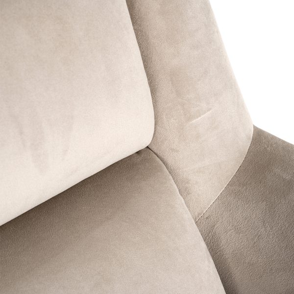 Draaifauteuil Nora khaki velvet (Quartz Khaki 903) - Afbeelding 7