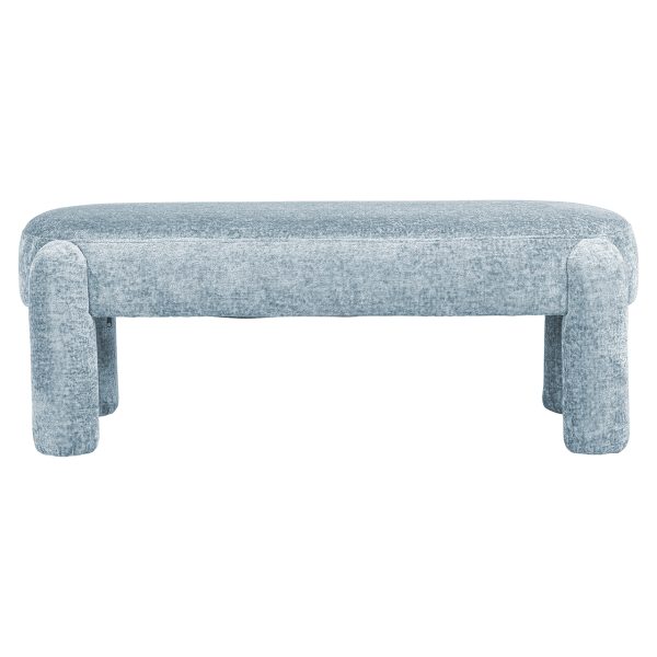 Bank Holly light blue chenille (Bergen 602 Light blue Chenille) - Afbeelding 3