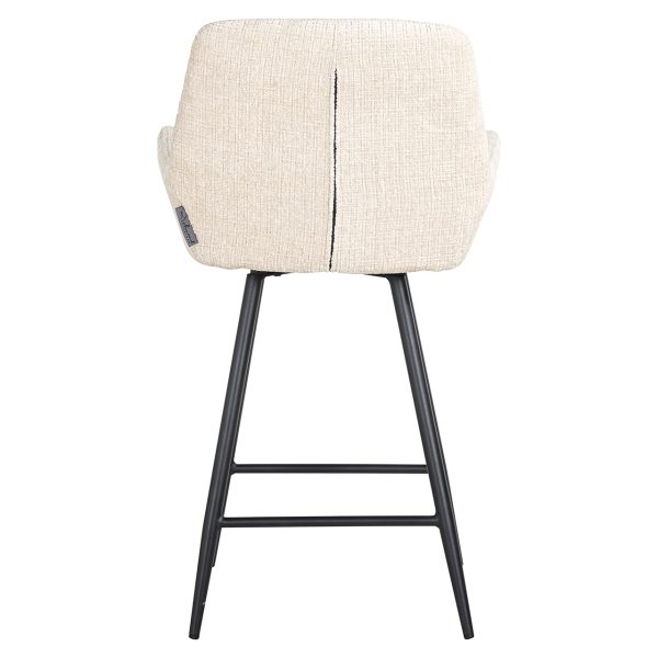 Counterstoel  Linsey beige chenille (Niagara 902 beige Chenille) - Afbeelding 3