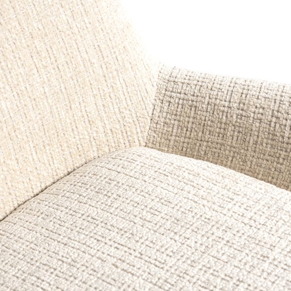 Counterstoel  Linsey beige chenille (Niagara 902 beige Chenille) - Afbeelding 7