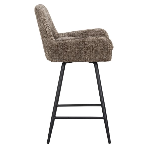 Counterstoel Linsey stone chenille (Niagara 104 Stone Chenille) - Afbeelding 2