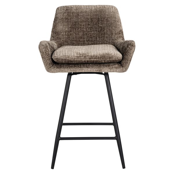 Counterstoel Linsey stone chenille (Niagara 104 Stone Chenille) - Afbeelding 4