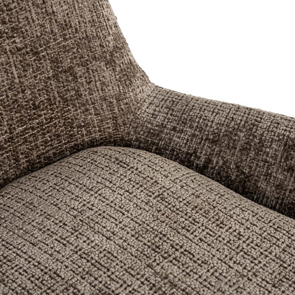 Counterstoel Linsey stone chenille (Niagara 104 Stone Chenille) - Afbeelding 7