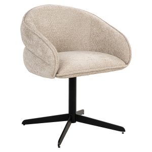Draaifauteuil Angelina cream unicorn (Unicorn 11 cream)