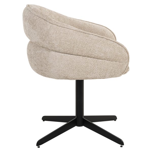Draaifauteuil Angelina cream unicorn (Unicorn 11 cream) - Afbeelding 2