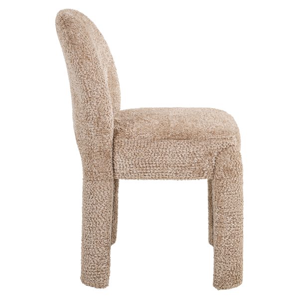 Eetkamerstoel Brandi lovely beige (set van 2) (Be Lovely 170 Beige) - Afbeelding 2