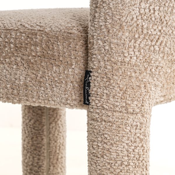 Eetkamerstoel Brandi lovely beige (set van 2) (Be Lovely 170 Beige) - Afbeelding 6