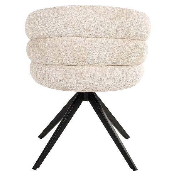 Draaistoel Serenity beige chenille (Niagara 902 beige Chenille) - Afbeelding 3