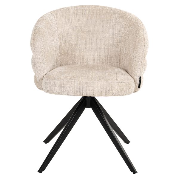 Draaistoel Serenity beige chenille (Niagara 902 beige Chenille) - Afbeelding 4
