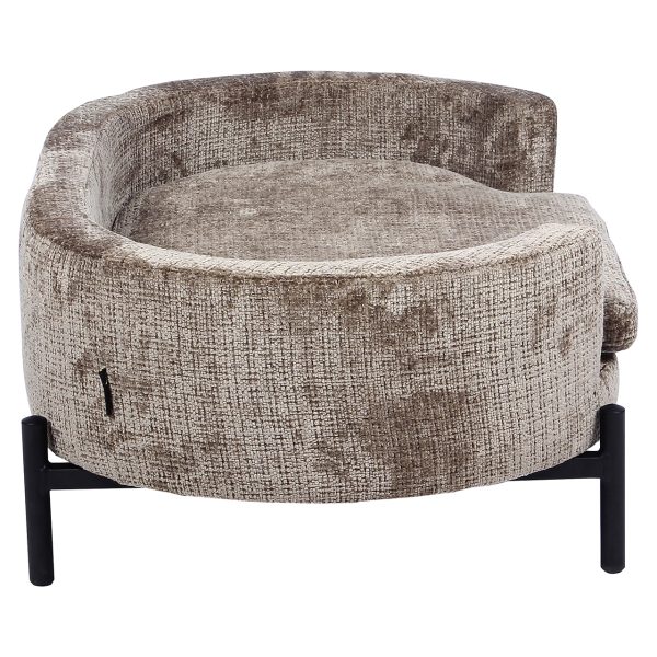 Huisdierenbed Dolly stone chenille (Niagara 104 Stone Chenille) - Afbeelding 2