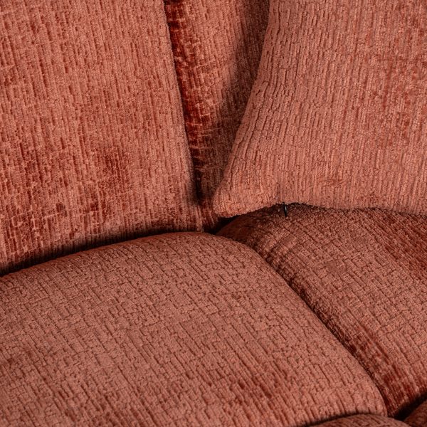 Sofa Cube 3-zits + lounge links (Fusion 92 Blush) - Afbeelding 8
