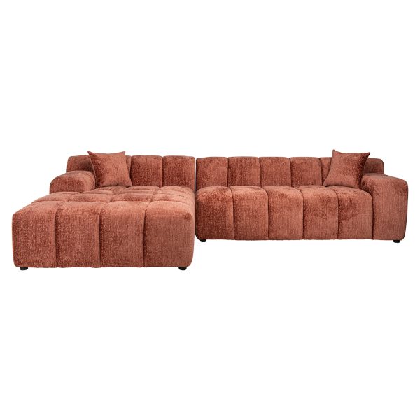 Sofa Cube 3-zits + lounge links (Fusion 92 Blush) - Afbeelding 4