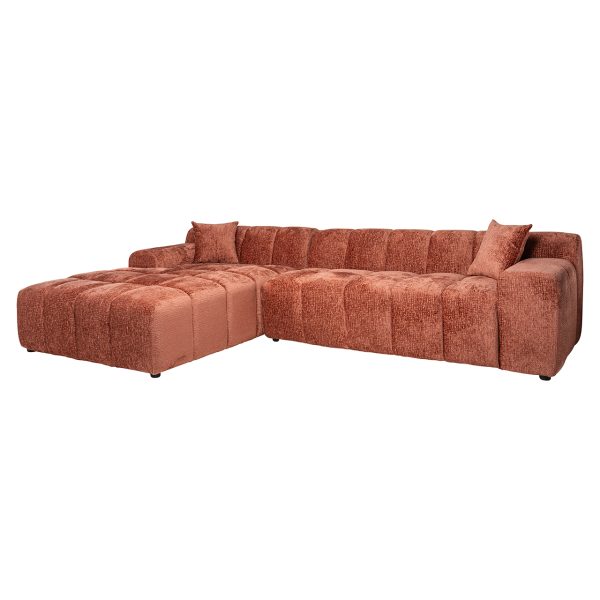 Sofa Cube 3-zits + lounge links (Fusion 92 Blush) - Afbeelding 7