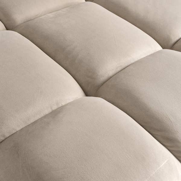 Bank Cube 3-zits + lounge links (Quartz Khaki 903) - Afbeelding 9
