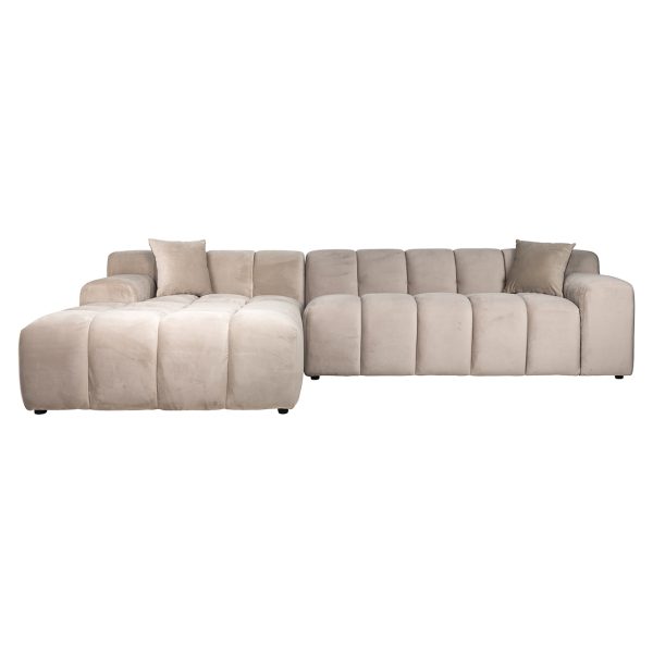 Bank Cube 3-zits + lounge links (Quartz Khaki 903) - Afbeelding 5