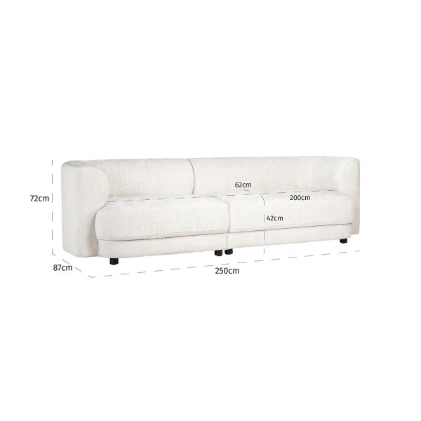 Bank Davina cream fusion (Fusion cream 02) - Afbeelding 5