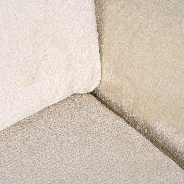 Bank Sandro white chenille (Bergen 900 white chenille) - Afbeelding 8