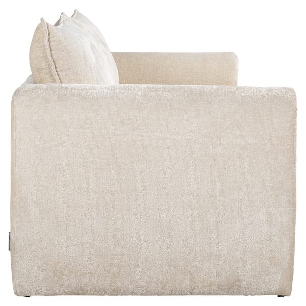 Bank Sandro white chenille (Bergen 900 white chenille) - Afbeelding 2